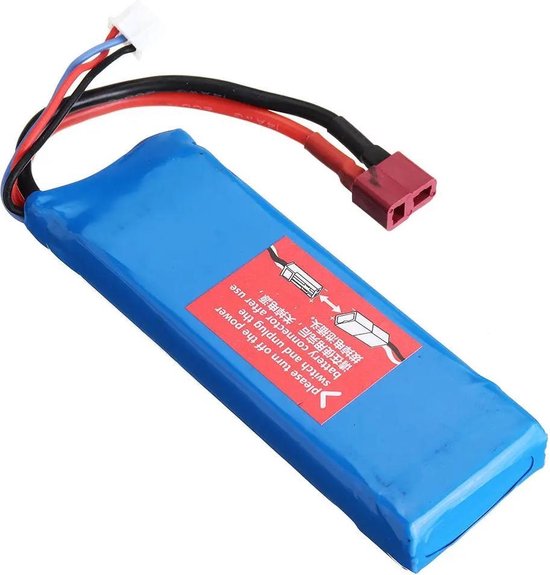 Lipo 7,4V 2200 mAh voor RC Voertuig - Batterij voor Wltoys Wltoys Accessoires -... | bol.com