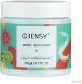 Jensy | Kiwi Fruit Scrub | Body Scrub | 100% Natuurlijk | Scrub gezicht |  Gezichtsscrub | Scrub lichaam | Lichaamsscrub | Pot 260 gr.