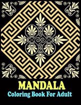 Mandala coloring Book For adult