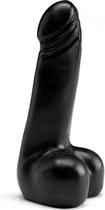 XXLTOYS - Stijn - Dildo - Inbrenglengte 15 X 4 cm - Black - Uniek Design Realistische Dildo – Stevige Dildo – voor Diehards only - Made in Europe