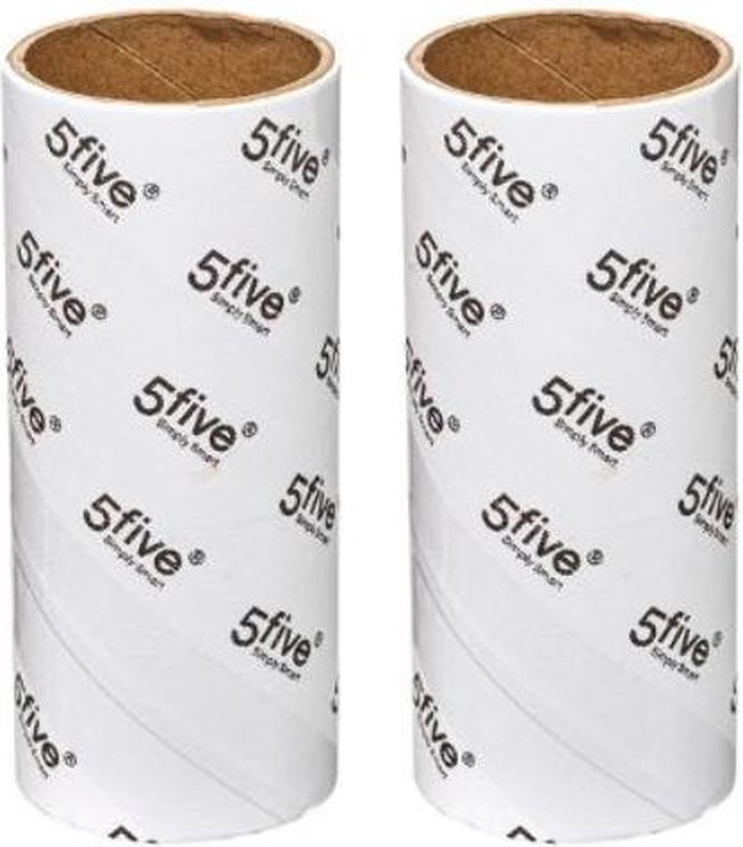 Kleding rollers - Set van 2 stuks - Universeel - Navulling - Kledingroller Navulling - Kledingrollers - Pluisrollers - Pluizenroller -Stofroller - Plakroller - Anti pluis - Kledingborstel