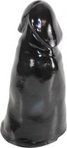 XXLTOYS - Gross - Large Dildo - Inbrenglengte 24 X 7.2 cm - Black - Uniek Design Realistische Dildo – Stevige Dildo – voor Diehards only - Made in Europe