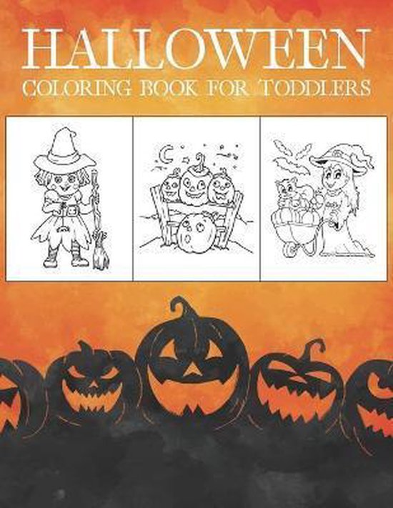 Halloween coloring books for toddlers, Pink Parrot Publishing