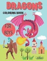 Dragons Coloring Book for Boys