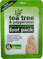 XPel | Tea Tree & Peppermint Deep Moisturising Foot Pack=1 paar voetzakken