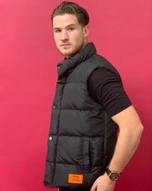 RYMN bodywarmer zwart oranje BW010 size M