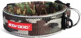 EzyDog Neo Wide Brede Hondenhalsband - Halsband voor Honden - 71-81cm - Camouflage