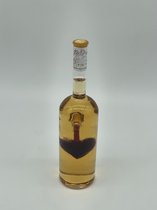 JMP Gifts® - Hart midden in een fles - 0,75L - Glazen beeld - Decoratie - Cadeau - Gift - Wijnfles - Wijn - Sierstuk - Glaswerk - Moederdag tip