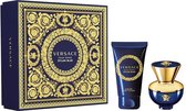 Versace Dylan Blue pour Femme Giftset - 30 ml eau de parfum spray + 50 ml bodylotion - cadeauset voor dames