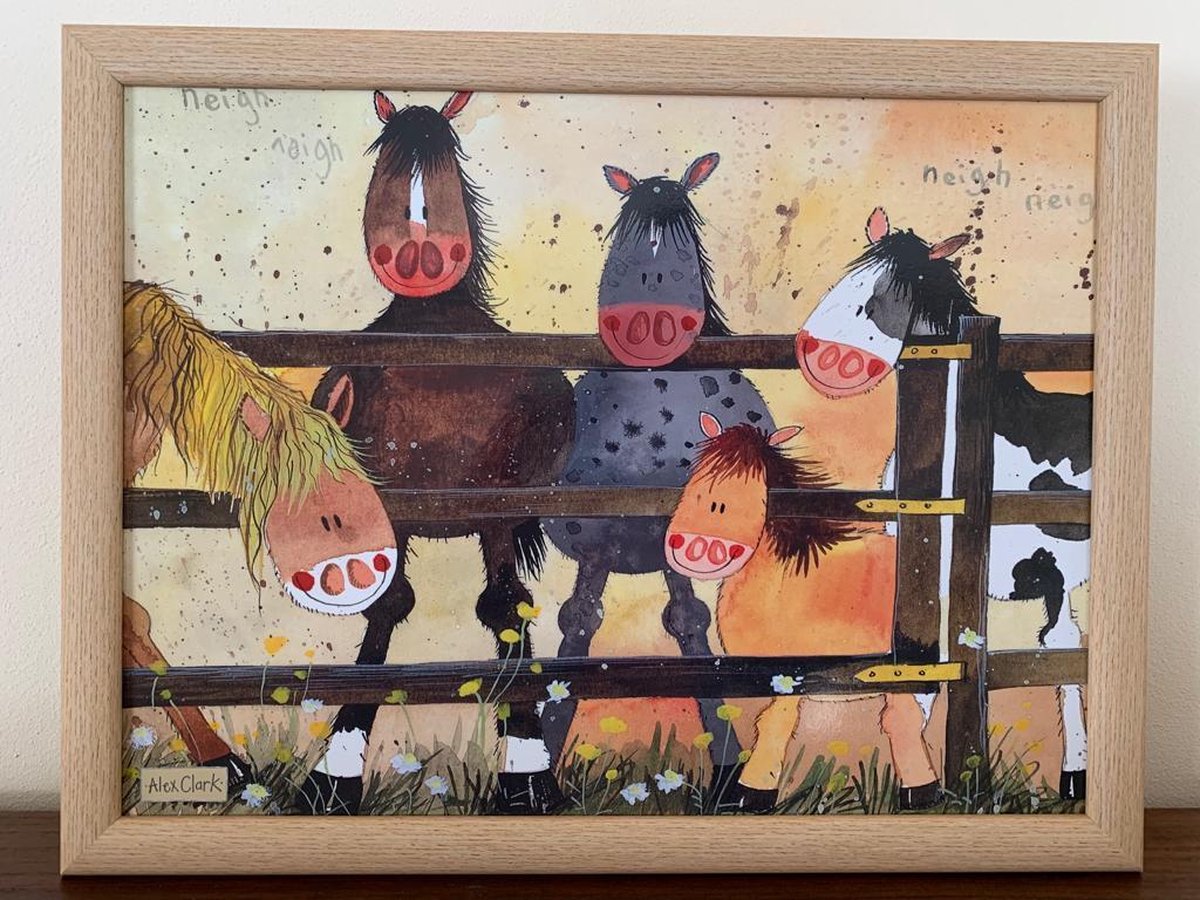 Goedkoopste Alex Clark Schootkussen ~ Laptray Paarden