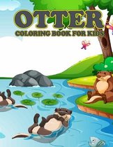 Otter Coloring Book for Kids