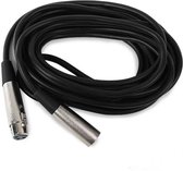 FrontStage XLR-kabel 6m mannelijk naar vrouwelijk met hoogwaardige aansluitingen