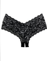 Adore Candy Apple Panty - Black