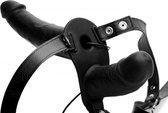 Power Pegger Dubbele Strap-On Vibrator