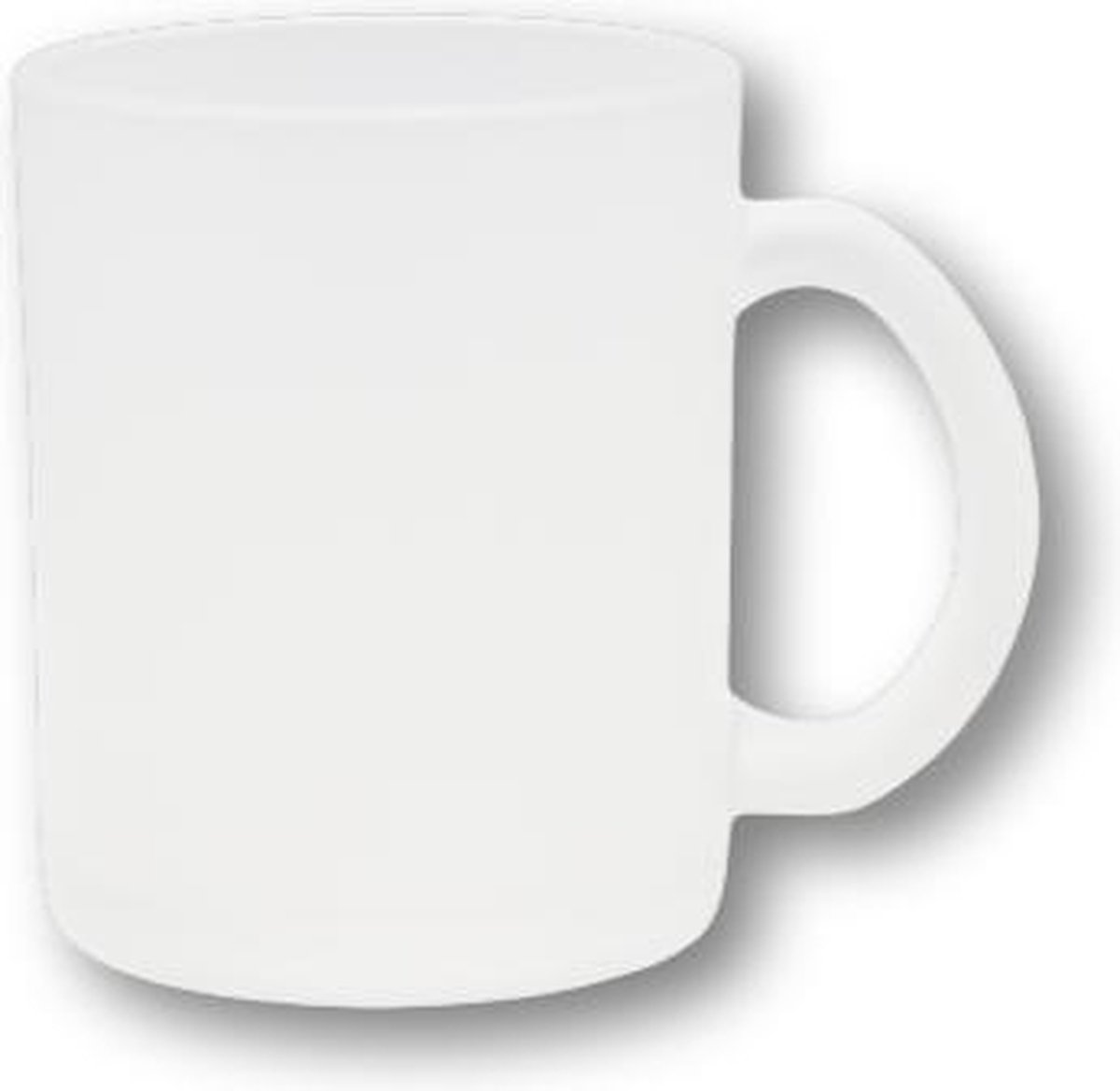 Sublimatie thee mok glas