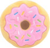 Viphondjes Roze Donut - Donut speeltje - Hondenspeelgoed - kerstcadeau voor huisdieren - Dog toys - Donut speelgoed - Donut Hondenspeelgoed - Piepspeelgoed - Pluchespeelgoed
