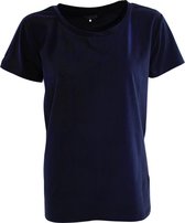 MOOI! Company - Dames T-shirt - Los vallende Top Jacky - Kleur Navy - XXL