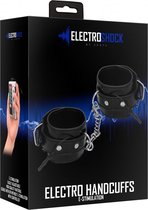 Electro Handcuffs - Black - Electric Stim Device - Cuffs