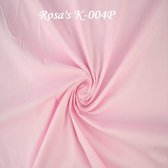 Katoenstof  Popeline Baby Roze GEEN Stretch, Voor het maken kleding, Mondkapjes, kinderkleding, knutselen, 100% Katoen, Katoen Stof