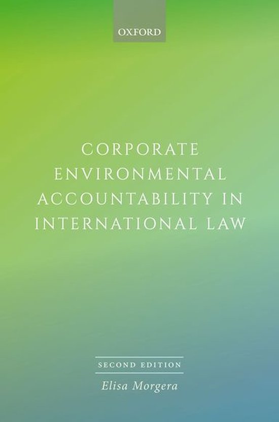 Corporate Environmental Accountability in International Law - cover