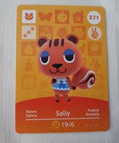 Amiibo animal crossing new horizons kaarten origineel Eu : 371 sally