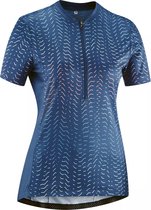 Gonso Giustina Half Zip  Fietsshirt - Maat 36  - Vrouwen - donker blauw