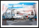 PSV, Philips stadion schilderij (reproductie)