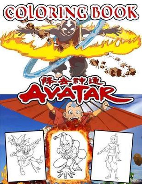 Avatar The last Airbender Coloring Book, Sonny Moris | 9798742213109