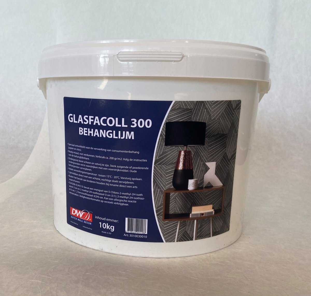 Behanglijm - kant en klaar - Glasfacoll 300 - 10 kg
