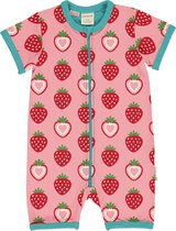 Maxomorra Rompersuit SS Strawberry Maat 86/92