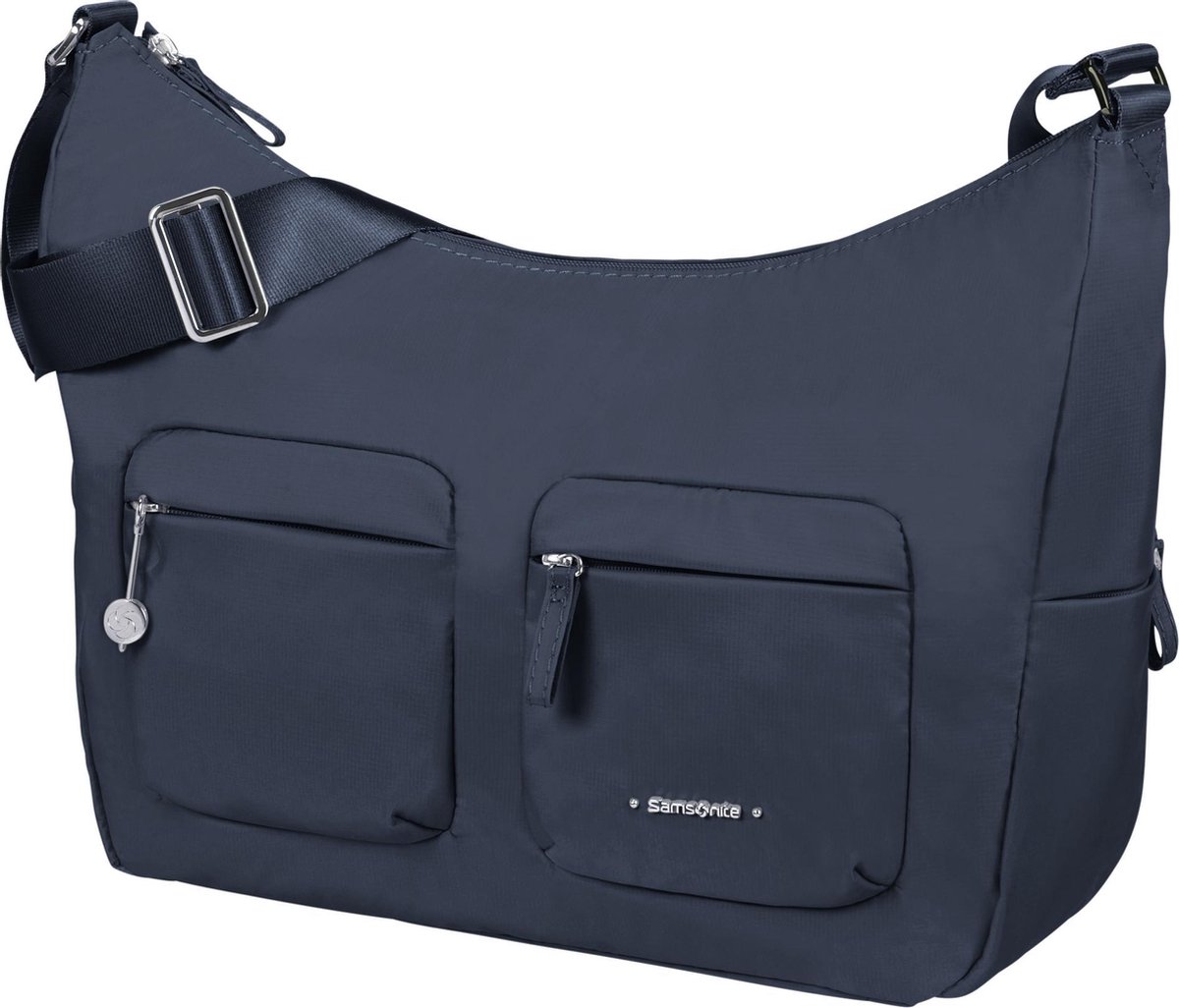 Samsonite Schoudertas Move 3.0 Should. Bag M 2 Pock Dark Blue