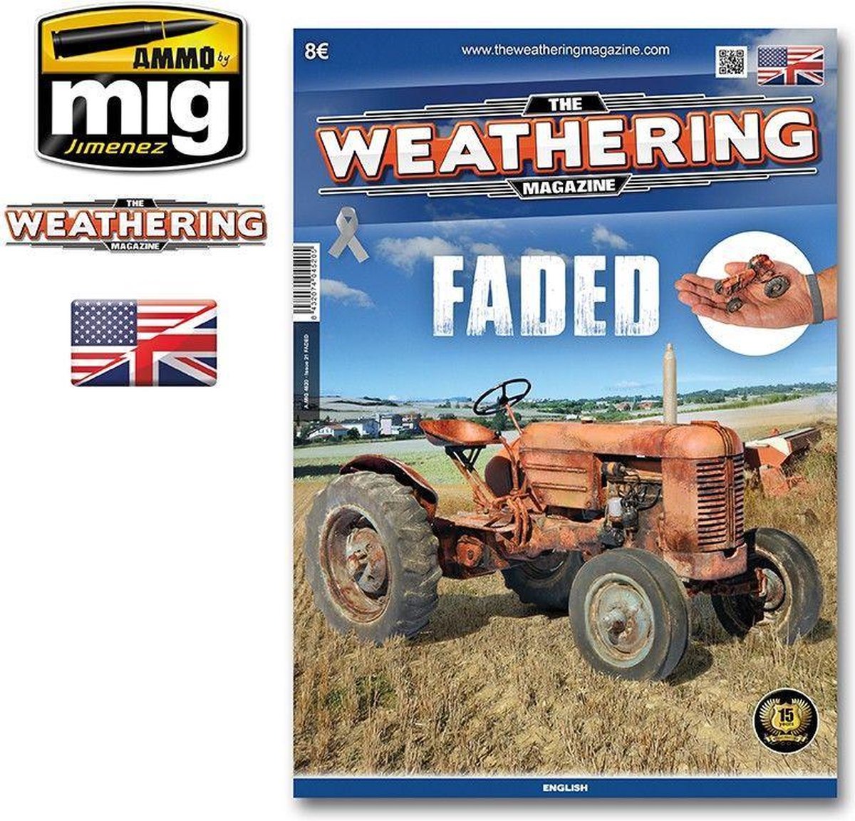 Mig - Mag. Issue 21. Faded Eng (Mig4520-m) - modelbouwsets, hobbybouwspeelgoed voor kinderen, modelverf en accessoires
