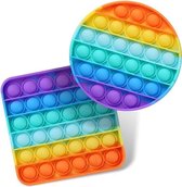 Magic Bubble Pop-it game Rainbow (1 stuk) assorti