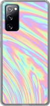 Samsung Galaxy S20FE - Smart cover - Transparant - Holographic