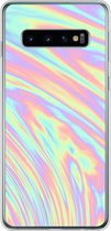 Samsung Galaxy S10 - Smart cover - Transparant - Holographic