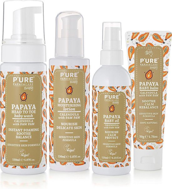 P'ure Papaya Care - Papaya Baby Balm- Natural van P'ure Papaya Care. — afbeelding 4