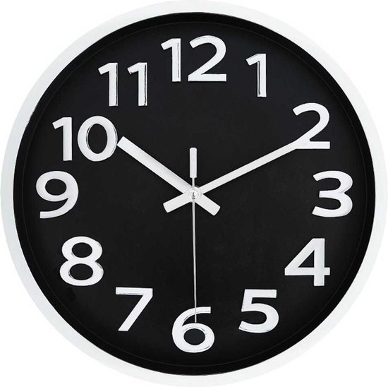 Horloge Murale - Mouvement Silencieux - Diamètre 30cm - TM4040 - 1