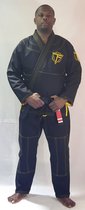 FT Power Jiu Jitsu Uniform Pearl wave series  Black Size A3
