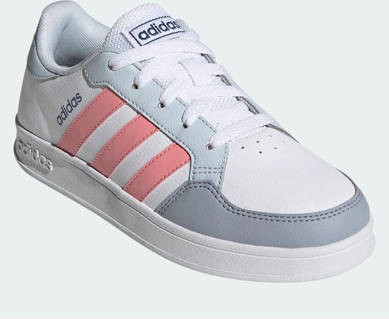 adidas Sneakers - Maat 36 2/3 - Unisex - wit/roze | bol.com