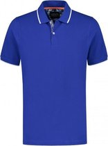 GENTS - Polo uni blauw Maat M - Polo Shirt Heren - Poloshirts