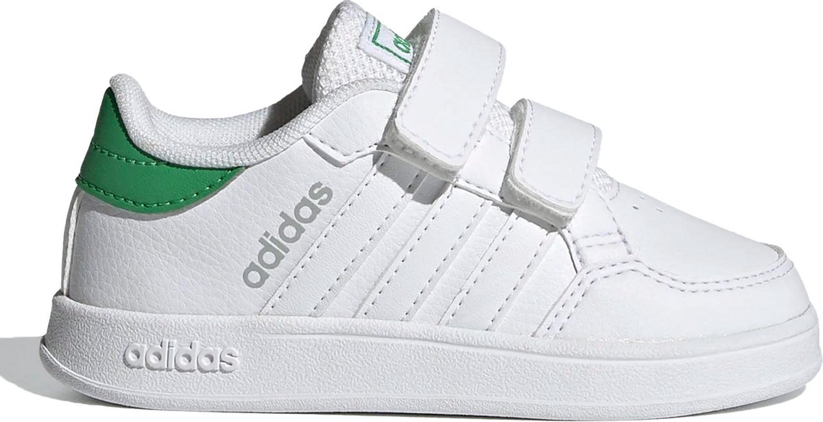 adidas Sneakers Maat 24 Unisex wit groen bol