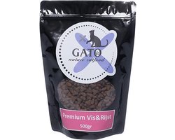 GATO Nature Catfood Premium Vis & Rijst 500gr