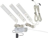 Keukenverlichting | L&S Six II | set van 3 | 2,5W | 4000K