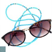 Pat's Jewels - Cordon pour lunettes de soleil - Cordon pour lunettes - Perles - Turquoise -