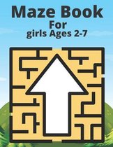 Maze Book For girls Ages 2-7