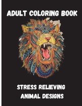 Animal Adult Coloring Book