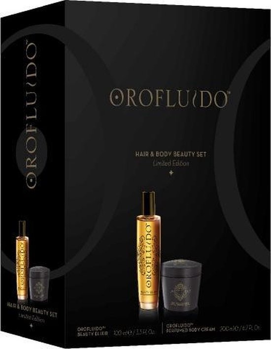 Orofluido – Beauty Elixer 100ml & Body Cream 200ml – Giftset
