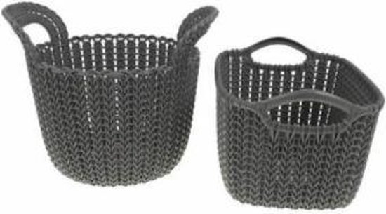 Curver Mand Gebreid Rechthoekig 3L, Oasis Wit, 20,5 x 17,5 x 14 cm Curver Mand Gebreid Rechthoekig 3L, Oasis Wit, 20,5 x 17,5 x 14 cm