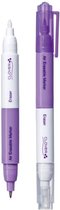 Clover 5032 Fine Erasable Marker with Eraser droogt aan de lucht of met water