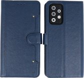 Bestcases Book Case Telefoonhoesje - Kaarthouder Portemonnee Hoesje - Wallet Cases - Samsung Galaxy A72 / A72 5G - Navy